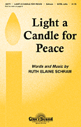 cover Light a Candle for Peace SATB choral sheet music cover